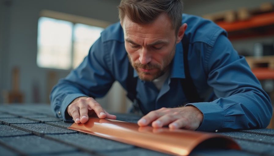Illustration for roofing materials