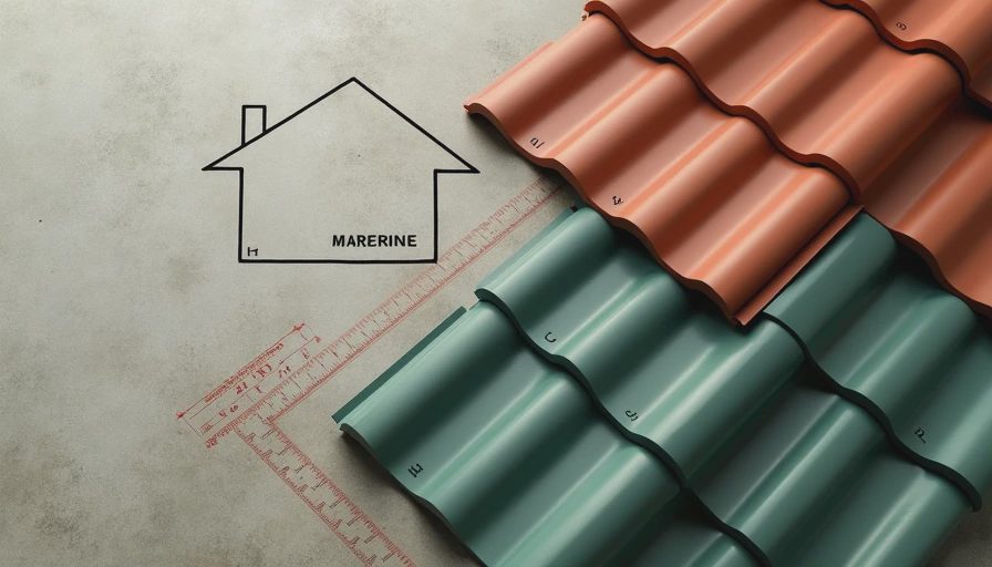 Visual context for architectural shingles vs 3-tab