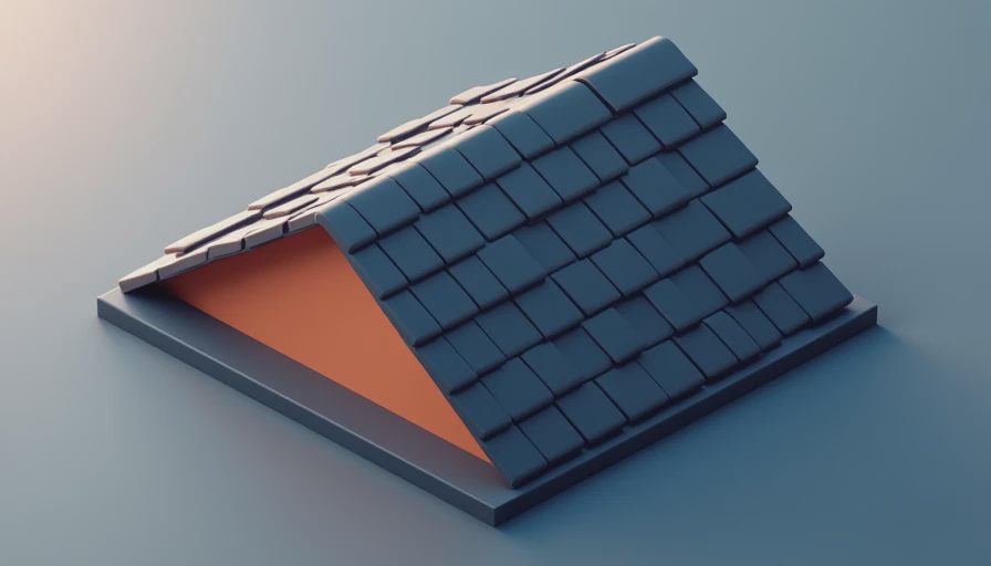 Illustration for Class 4 impact-resistant shingles